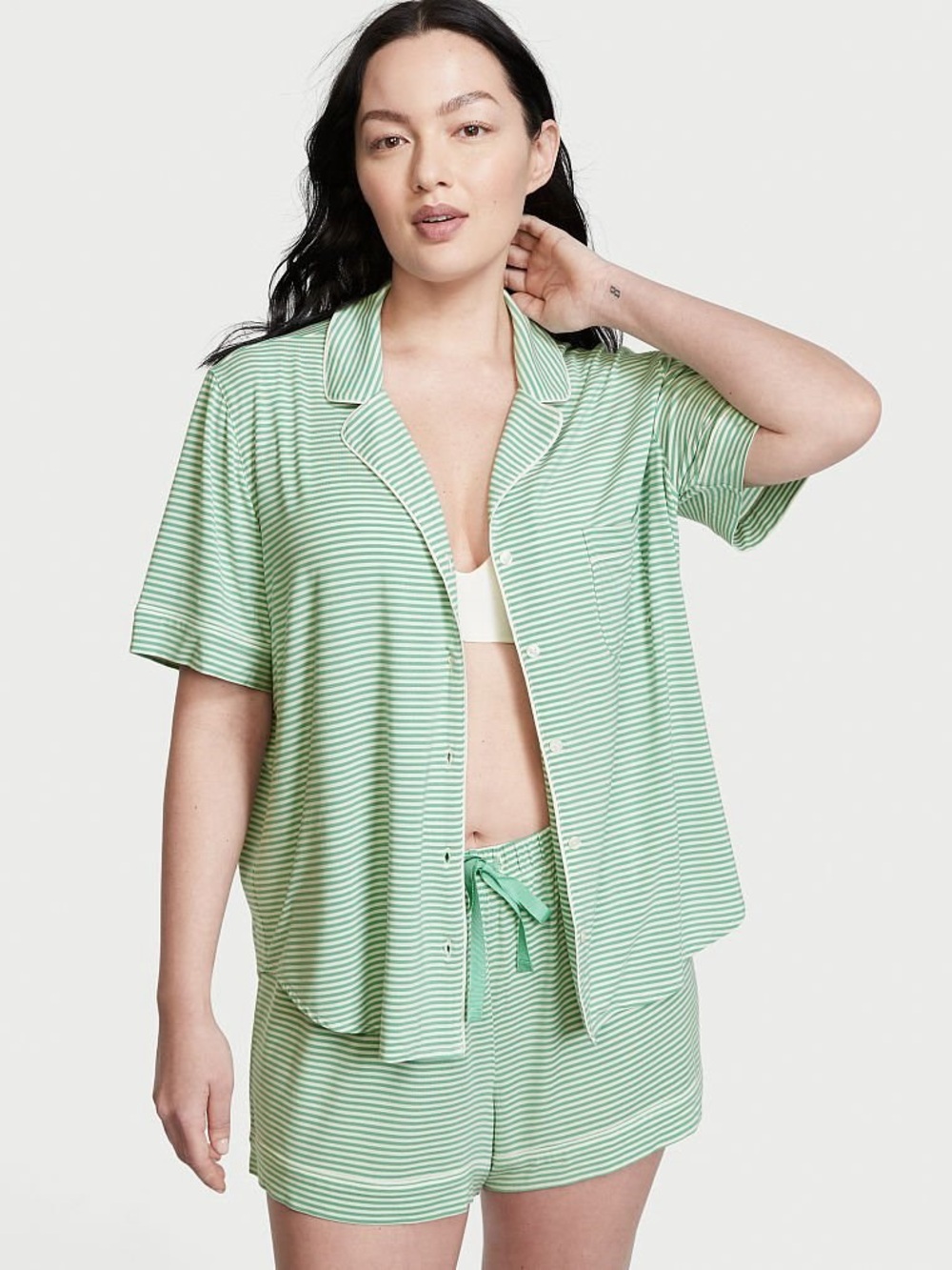 Victoria’s Secret Modal Striped Pajama Top